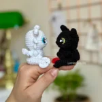 Crochet Pattern for Dark Dragon & White Dragon Amigurumi (PDF) (English) – Bild 3