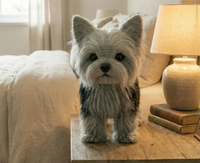 Realistic Yorkshire Terrier Crochet Pattern PDF, Yorkie Dog Amigurumi Pattern, Lifelike Puppy Crochet Tutorial, Detailed Dog Pattern – Bild 4